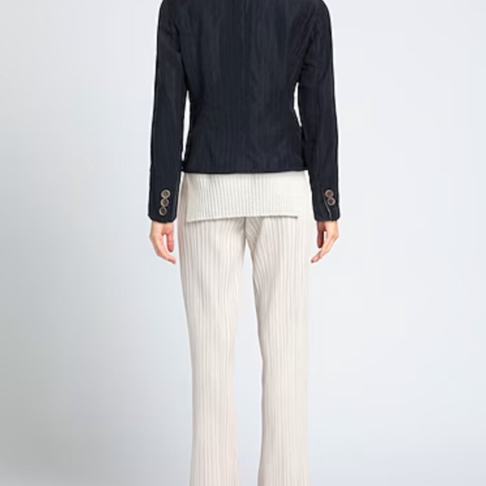 Gerard Darel Navy Wool Blazer Size FR 42/ US 10 - Picture 3 of 9